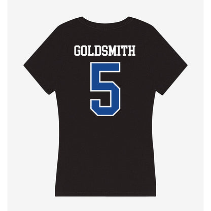 Hampton - NCAA Football : Gracen Goldsmith - Classic Shersey Women's V-Neck T-Shirt-1