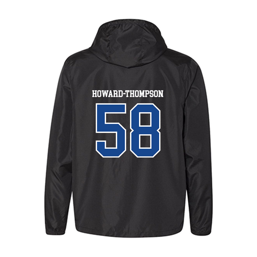 Hampton - NCAA Football : Tyher Howard-Thompson - Classic Shersey Windbreaker-1