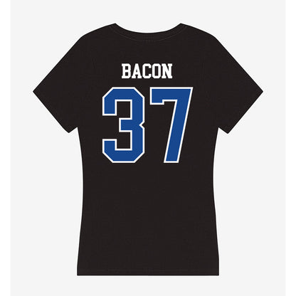 Hampton - NCAA Football : Elijah Bacon - Classic Shersey Women's V-Neck T-Shirt-1
