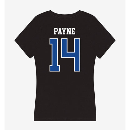 Hampton - NCAA Women's Soccer : Evelyn Payne - Classic Shersey Women's V-Neck T-Shirt-1