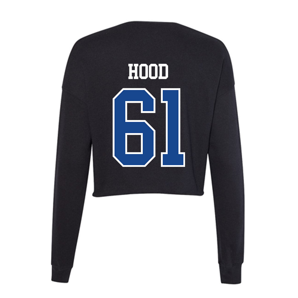 Hampton - NCAA Football : Christian Hood - Classic Shersey Women's Cropped Crew Fleece-1