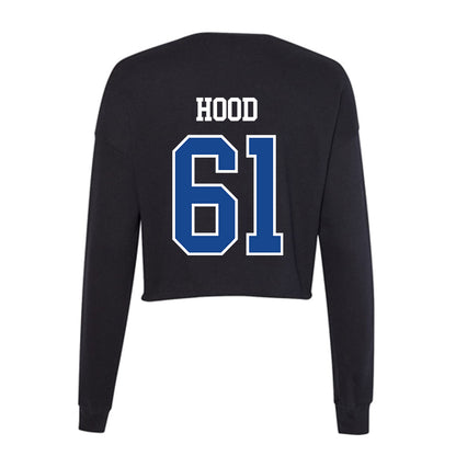 Hampton - NCAA Football : Christian Hood - Classic Shersey Women's Cropped Crew Fleece-1