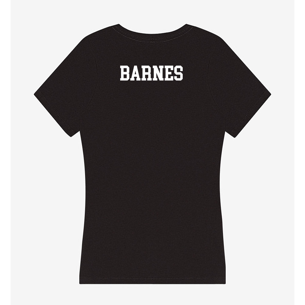 Hampton - NCAA Men's Track & Field : Khari Barnes - Classic Shersey Women's V-Neck T-Shirt-1