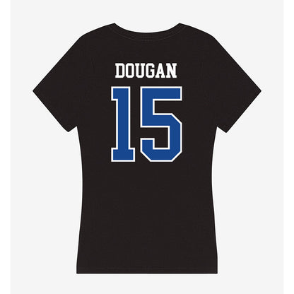 Hampton - NCAA Football : Isiah Dougan - Classic Shersey Women's V-Neck T-Shirt-1