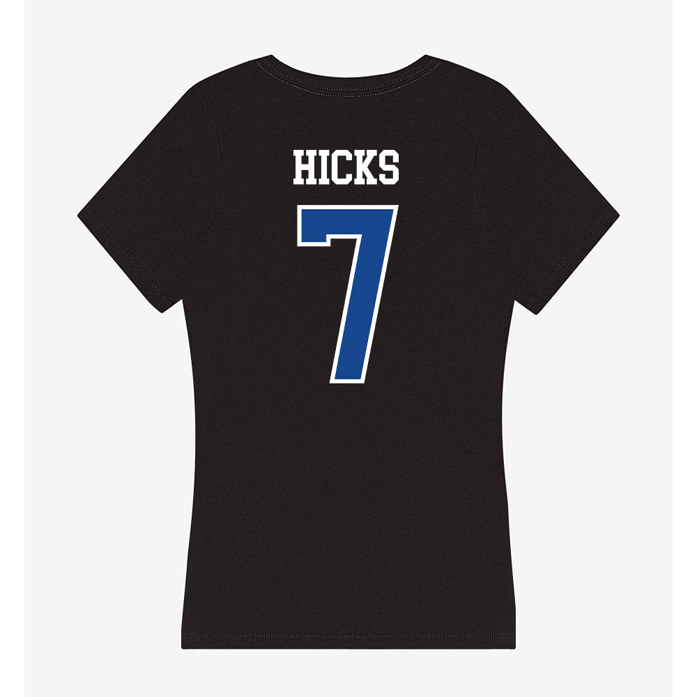 Hampton - NCAA Football : William Hicks - Classic Shersey Women's V-Neck T-Shirt-1