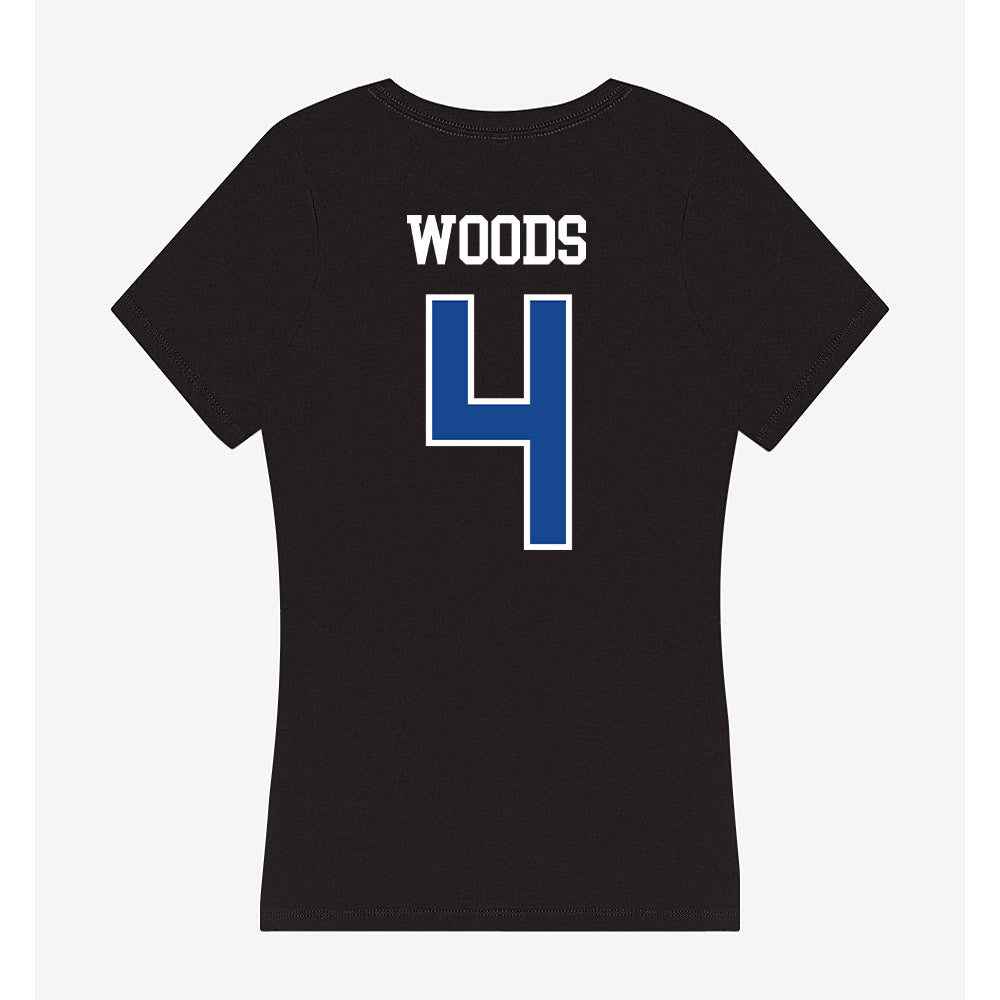 Hampton - NCAA Football : Jalen Woods - Classic Shersey Women's V-Neck T-Shirt-1