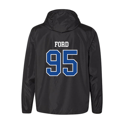 Hampton - NCAA Football : Jackson Ford - Classic Shersey Windbreaker-1