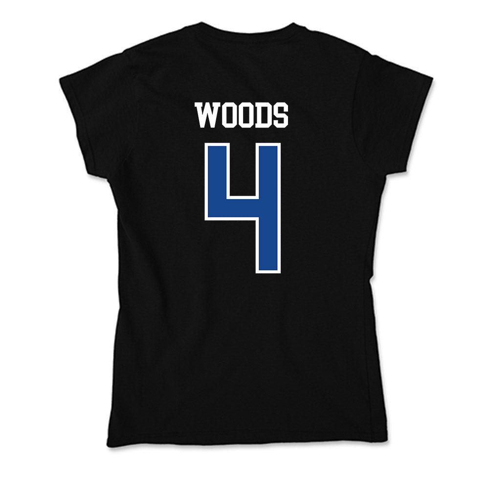 Hampton - NCAA Football : Jalen Woods - Classic Shersey Soft Style Women’s T-Shirt-1