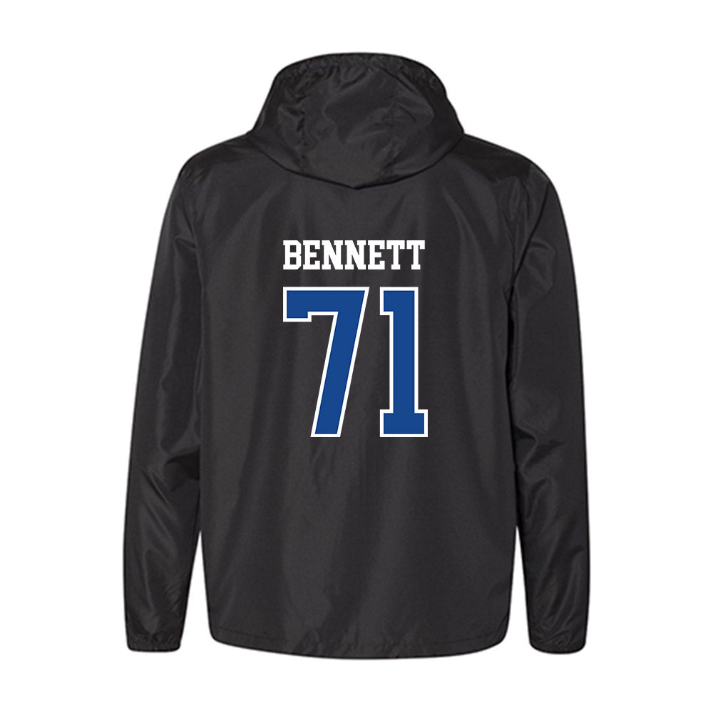 Hampton - NCAA Football : Gavin Bennett - Classic Shersey Windbreaker-1