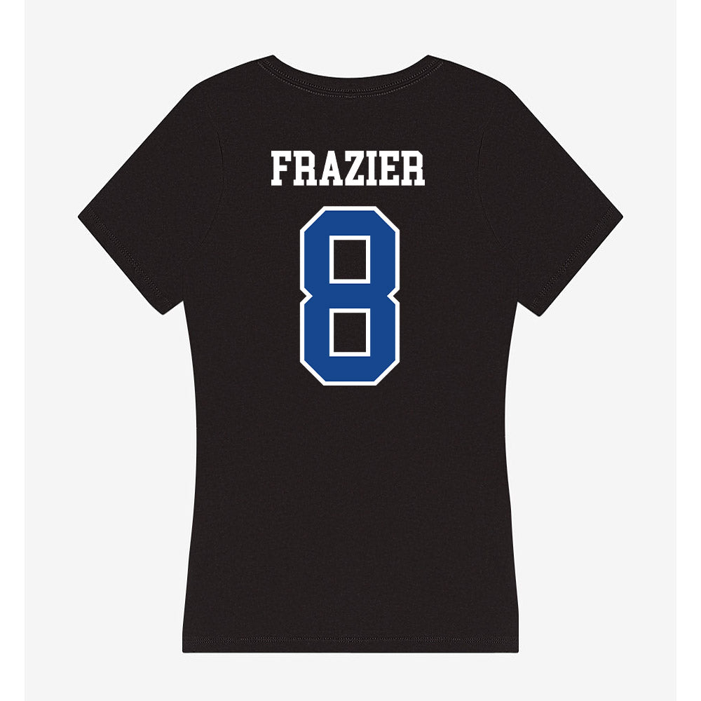 Hampton - NCAA Men's Basketball : Maximus Frazier - Classic Shersey Women's V-Neck T-Shirt-1