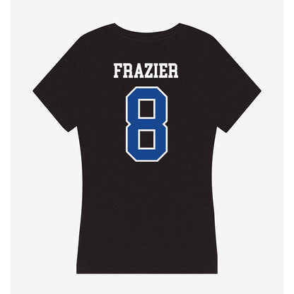Hampton - NCAA Men's Basketball : Maximus Frazier - Classic Shersey Women's V-Neck T-Shirt-1
