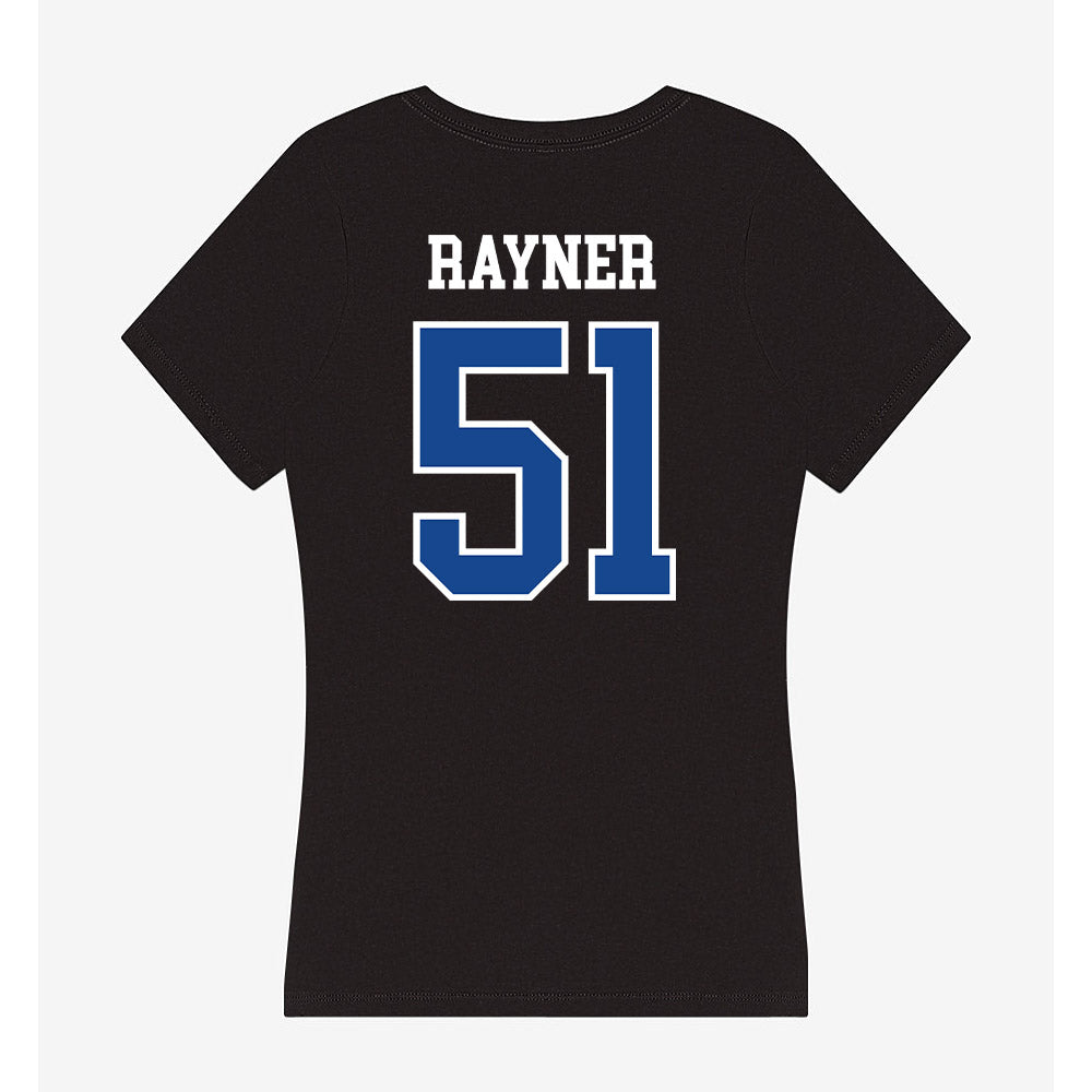 Hampton - NCAA Football : Jordan Rayner - Classic Shersey Women's V-Neck T-Shirt-1