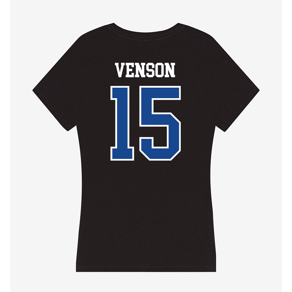 Hampton - NCAA Softball : Jasmine Venson - Classic Shersey Women's V-Neck T-Shirt-1