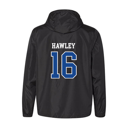 Hampton - NCAA Football : Joshua Hawley - Classic Shersey Windbreaker-1
