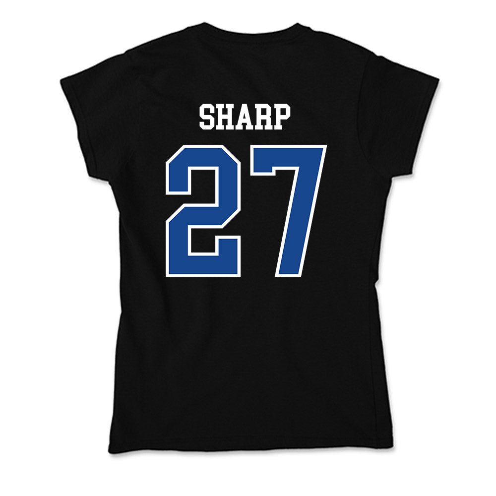 Hampton - NCAA Football : Larrell Sharp - Classic Shersey Soft Style Women’s T-Shirt-1