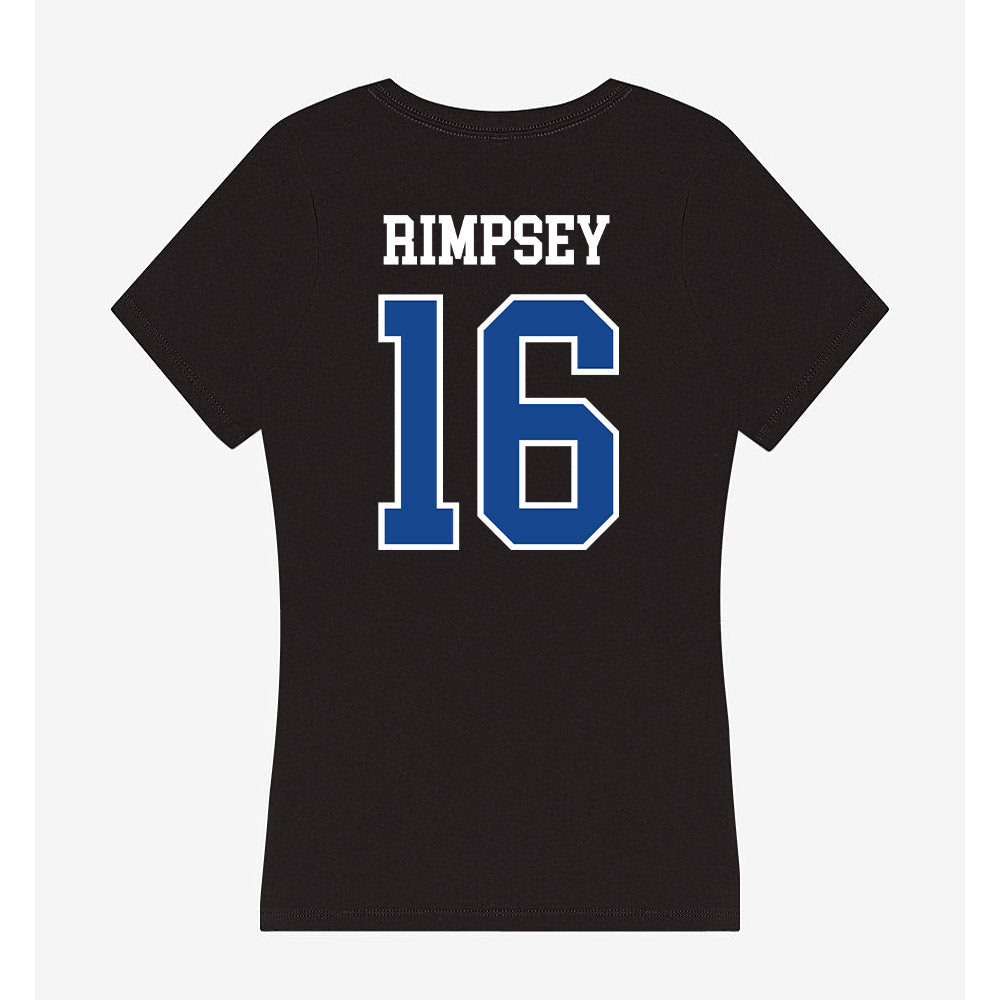 Hampton - NCAA Women's Soccer : Madisyn Rimpsey - Classic Shersey Women's V-Neck T-Shirt-1