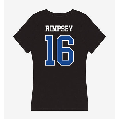 Hampton - NCAA Women's Soccer : Madisyn Rimpsey - Classic Shersey Women's V-Neck T-Shirt-1