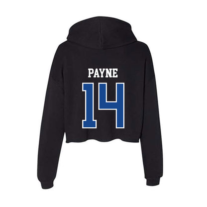 Hampton - NCAA Women's Soccer : Evelyn Payne - Classic Shersey Women's Crop Fleece Hoodie-1