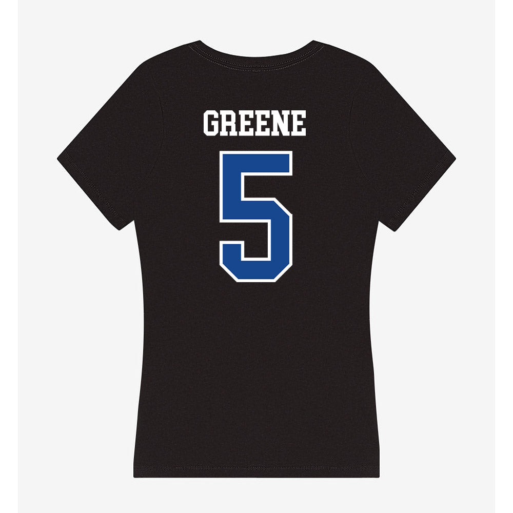 Hampton - NCAA Men's Lacrosse : James Greene - Classic Shersey Women's V-Neck T-Shirt-1