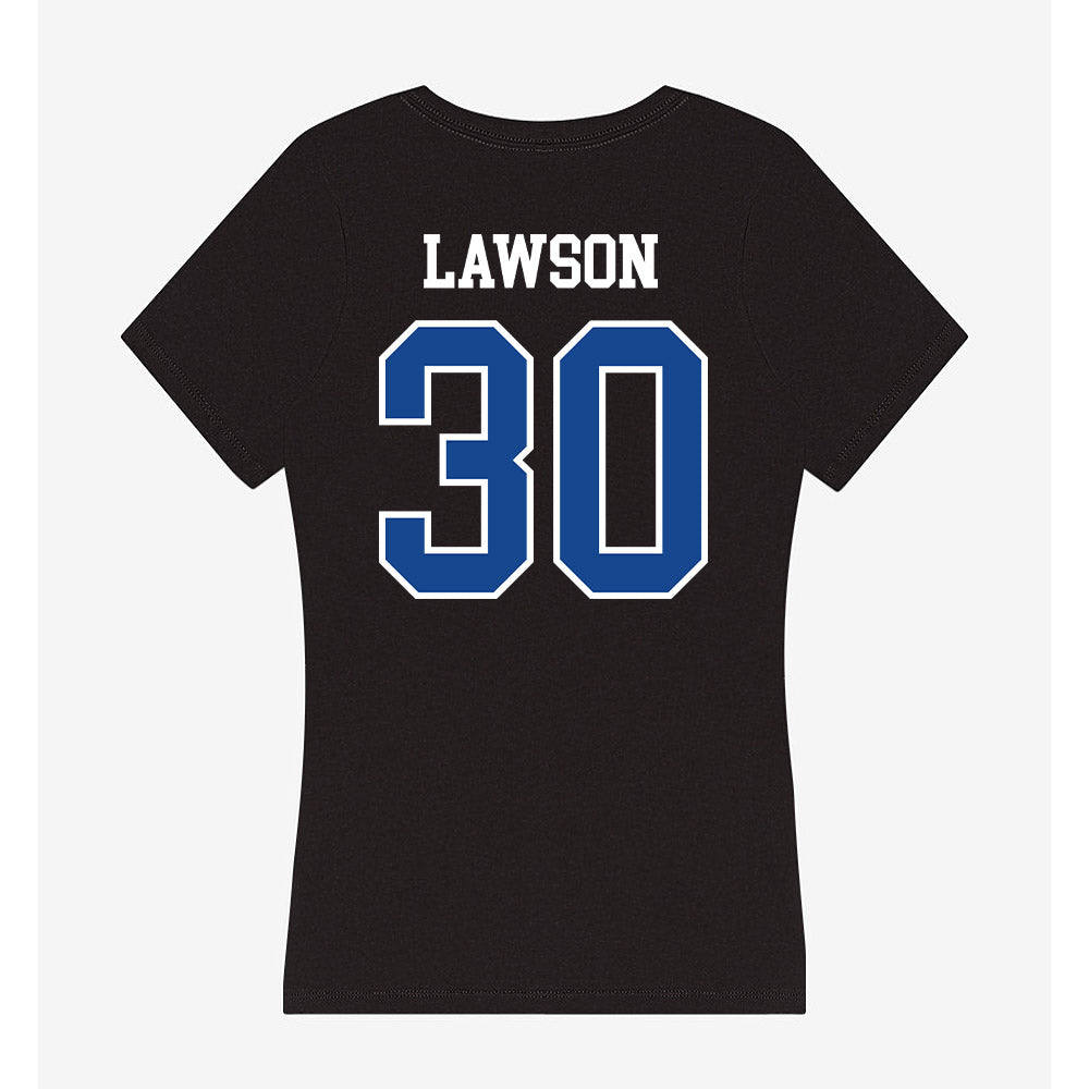 Hampton - NCAA Football : Joshua Lawson - Classic Shersey Women's V-Neck T-Shirt-1