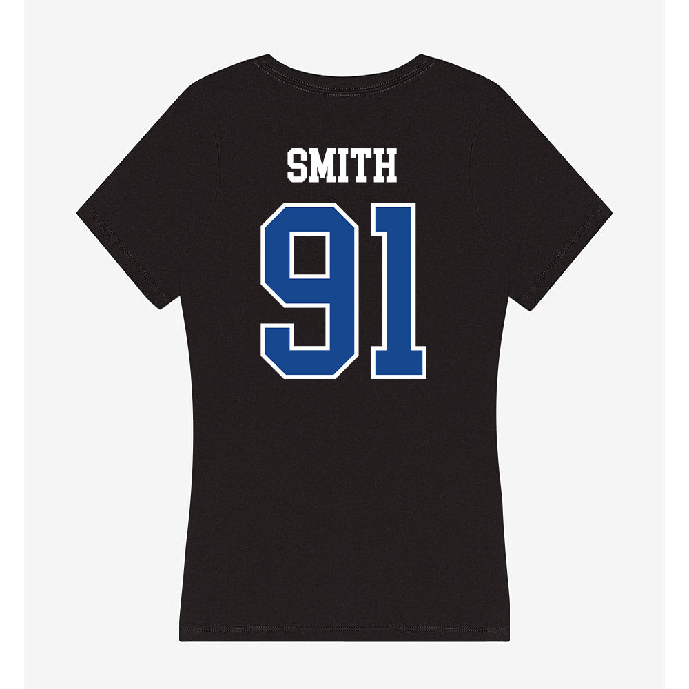 Hampton - NCAA Men's Lacrosse : Ari Smith - Classic Shersey Women's V-Neck T-Shirt-1