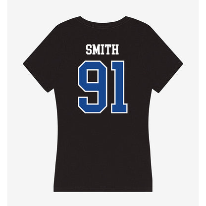 Hampton - NCAA Men's Lacrosse : Ari Smith - Classic Shersey Women's V-Neck T-Shirt-1