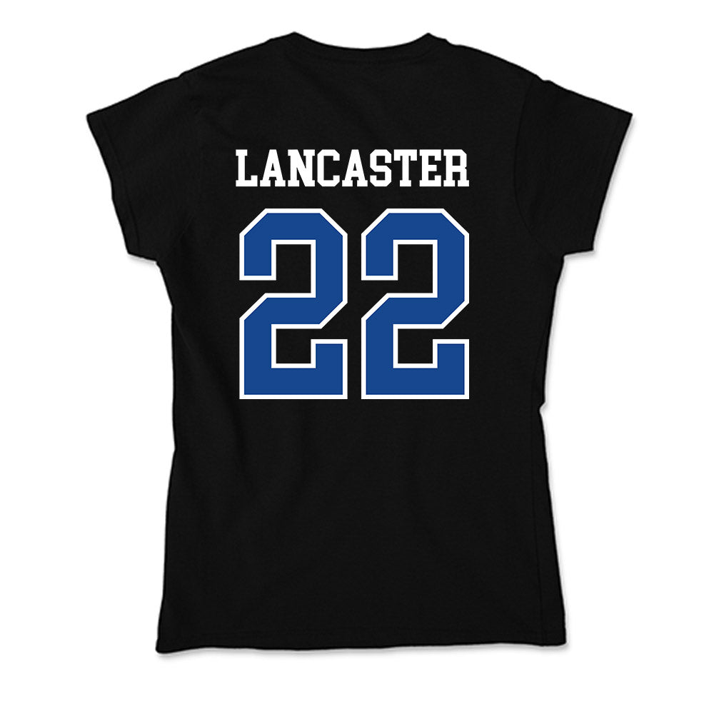 Hampton - NCAA Men's Lacrosse : Miles Lancaster - Classic Shersey Soft Style Women’s T-Shirt-1