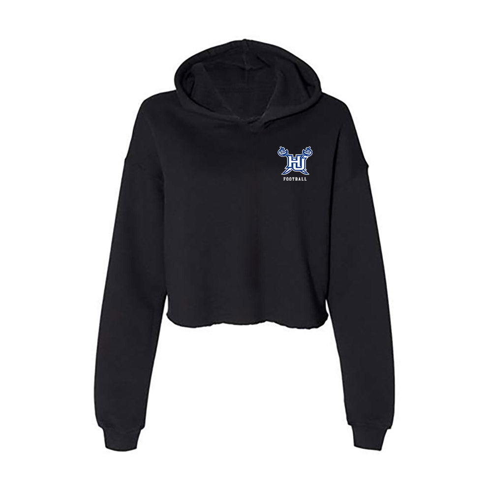 Hampton - NCAA Football : Caden Rice - Classic Shersey Women's Crop Fleece Hoodie-0