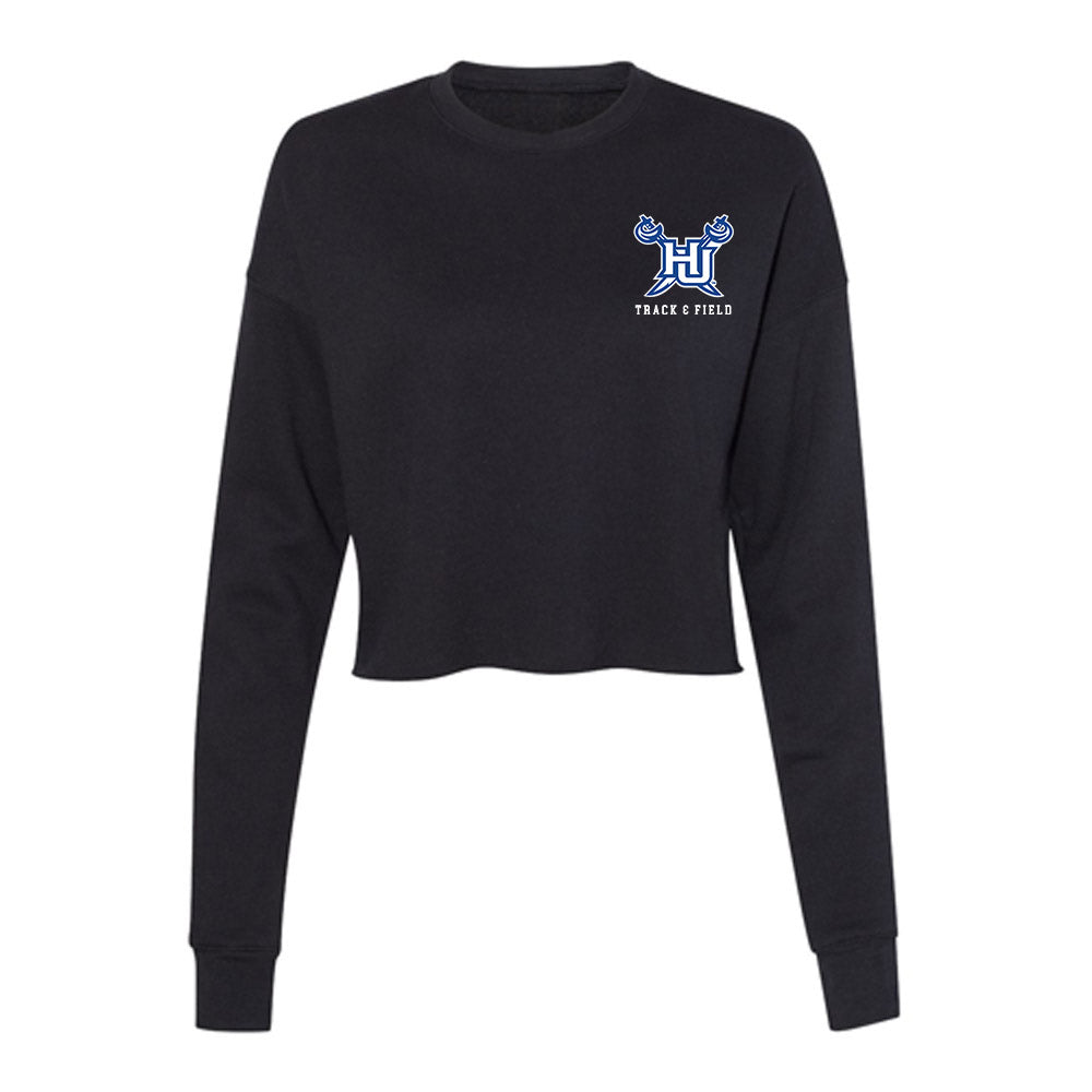 Hampton - NCAA Women's Track & Field : Danielle James - Classic Shersey Women's Cropped Crew Fleece-0