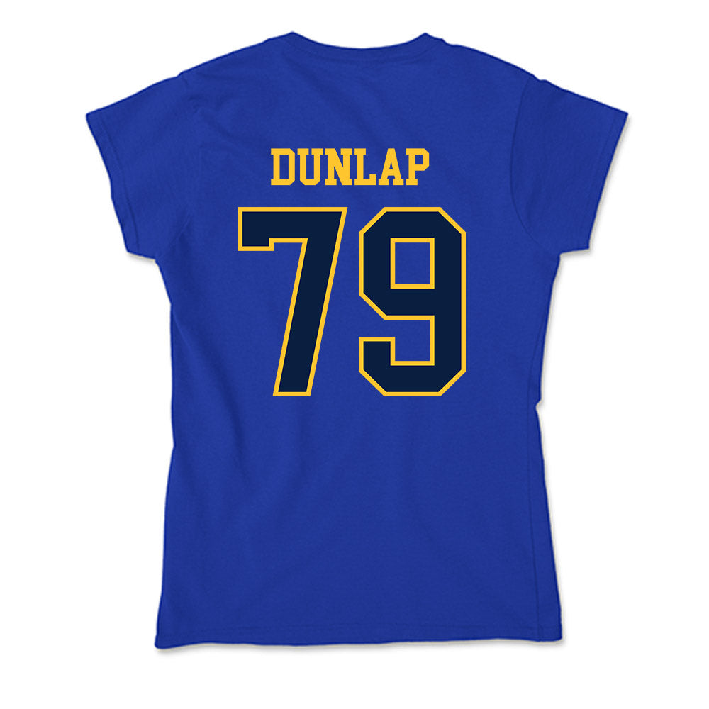 East Tennessee State - NCAA Football : Mitchell Dunlap - Soft Style Women’s T-Shirt-1