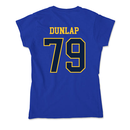 East Tennessee State - NCAA Football : Mitchell Dunlap - Soft Style Women’s T-Shirt-1