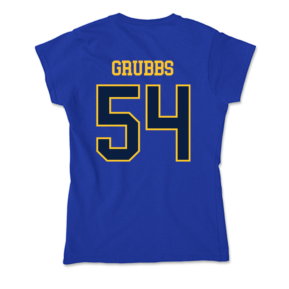East Tennessee State - NCAA Football : Cal Grubbs - Soft Style Women’s T-Shirt-1