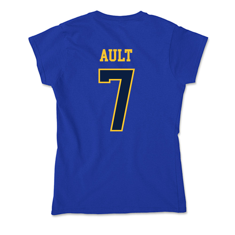 East Tennessee State - NCAA Baseball : Mason Ault - Soft Style Women’s T-Shirt-1