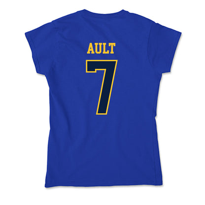 East Tennessee State - NCAA Baseball : Mason Ault - Soft Style Women’s T-Shirt-1