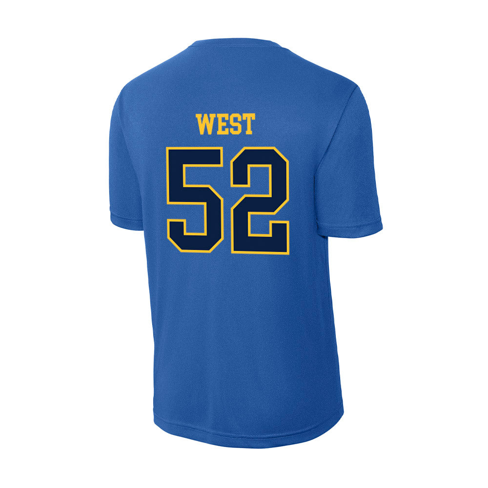 East Tennessee State - NCAA Football : Frank West - Activewear T-Shirt-1