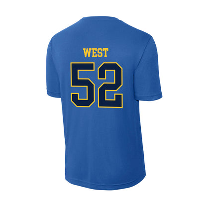 East Tennessee State - NCAA Football : Frank West - Activewear T-Shirt-1