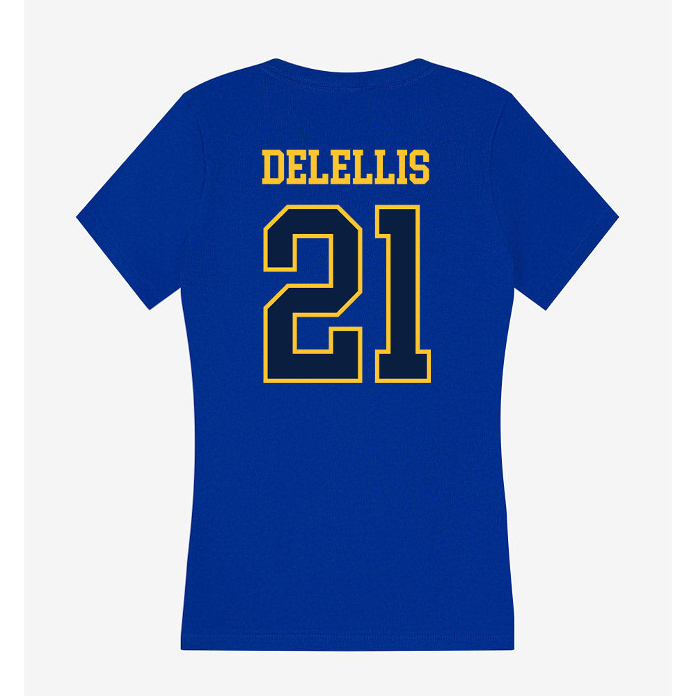 East Tennessee State - NCAA Men's Soccer : Matias Delellis - Women's V-Neck T-Shirt-1