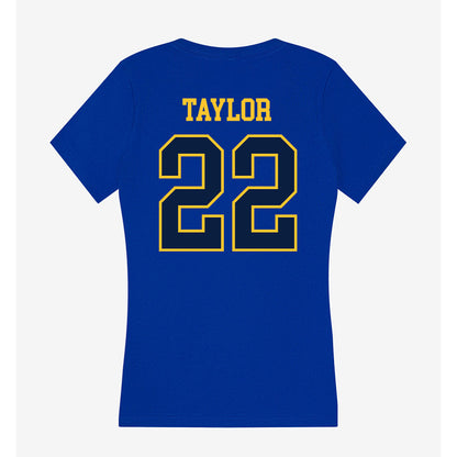 East Tennessee State - NCAA Softball : Abigail Taylor - Women's V-Neck T-Shirt-1