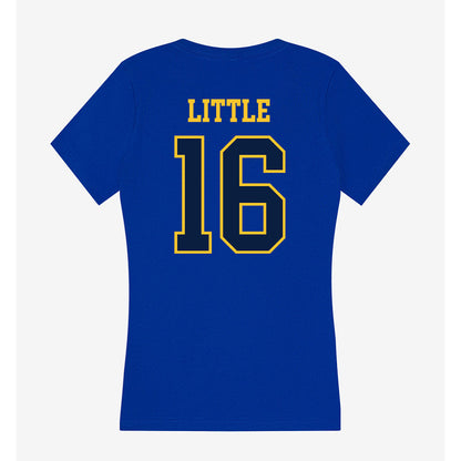 East Tennessee State - NCAA Baseball : Joey Little - Women's V-Neck T-Shirt-1