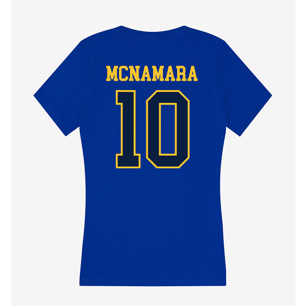 East Tennessee State - NCAA Football : Jake McNamara - Women's V-Neck T-Shirt-1