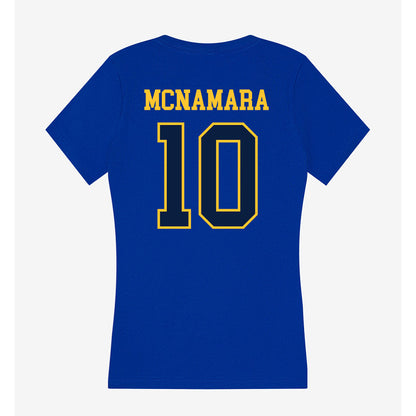 East Tennessee State - NCAA Football : Jake McNamara - Women's V-Neck T-Shirt-1