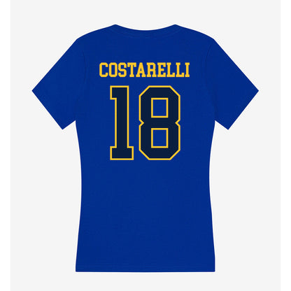 East Tennessee State - NCAA Baseball : Thomas Costarelli - Women's V-Neck T-Shirt-1