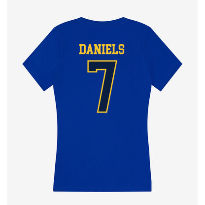 East Tennessee State - NCAA Football : Jaiden Daniels - Women's V-Neck T-Shirt-1