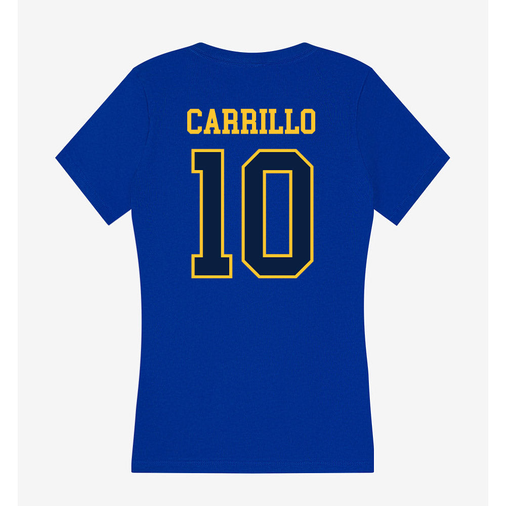 East Tennessee State - NCAA Men's Soccer : Jaime Carrillo - Women's V-Neck T-Shirt-1