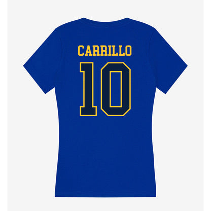 East Tennessee State - NCAA Men's Soccer : Jaime Carrillo - Women's V-Neck T-Shirt-1