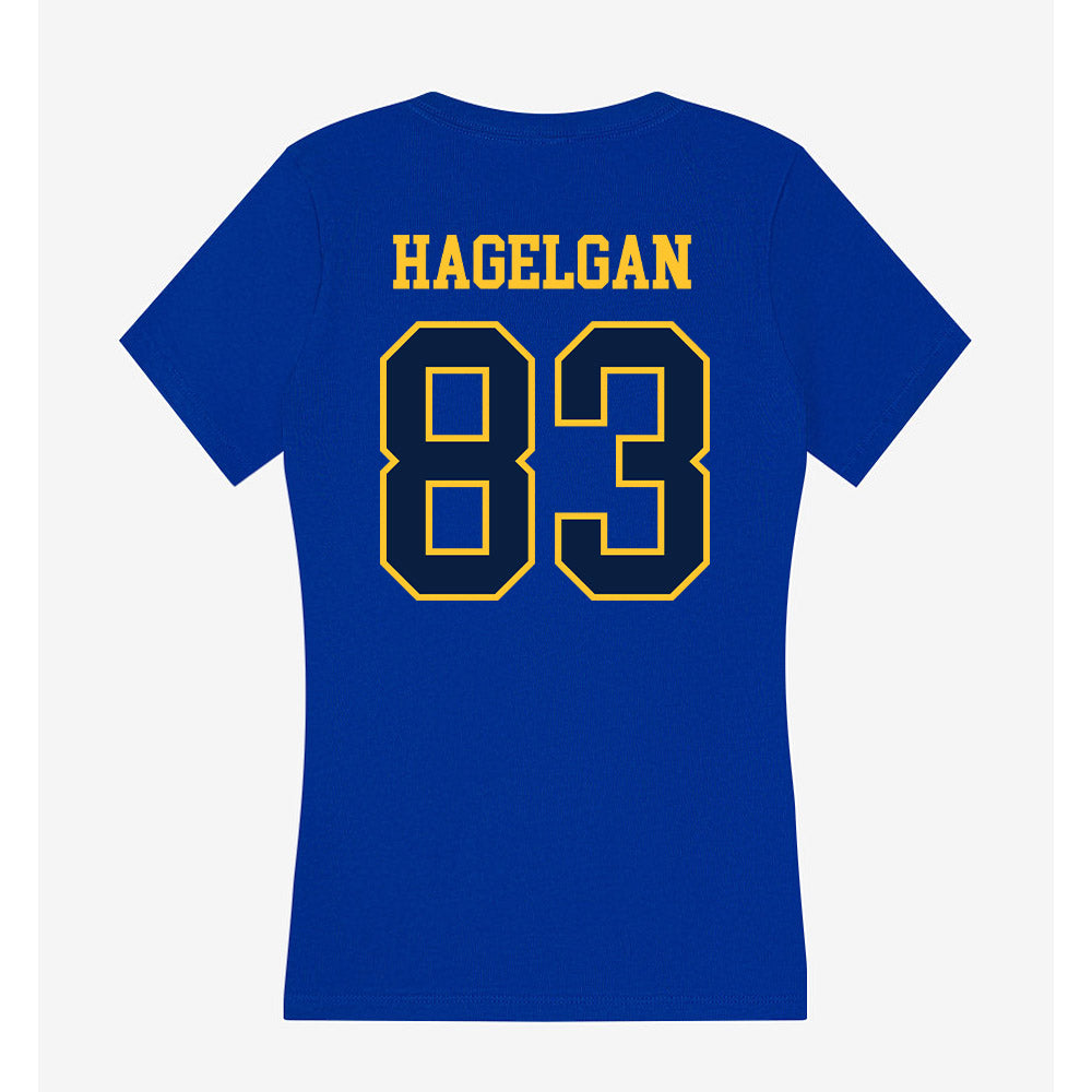 East Tennessee State - NCAA Football : Will Hagelgan - Women's V-Neck T-Shirt-1