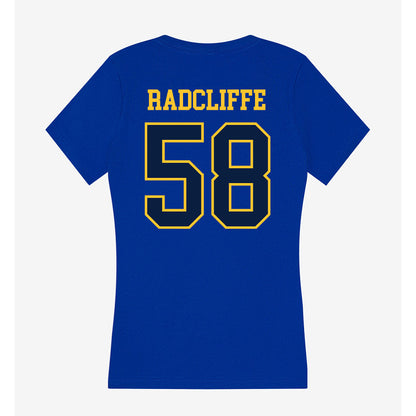 East Tennessee State - NCAA Football : Maddox Radcliffe - Women's V-Neck T-Shirt-1