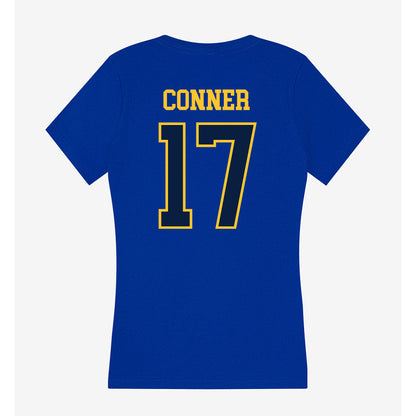 East Tennessee State - NCAA Baseball : Nate Conner - Women's V-Neck T-Shirt-1