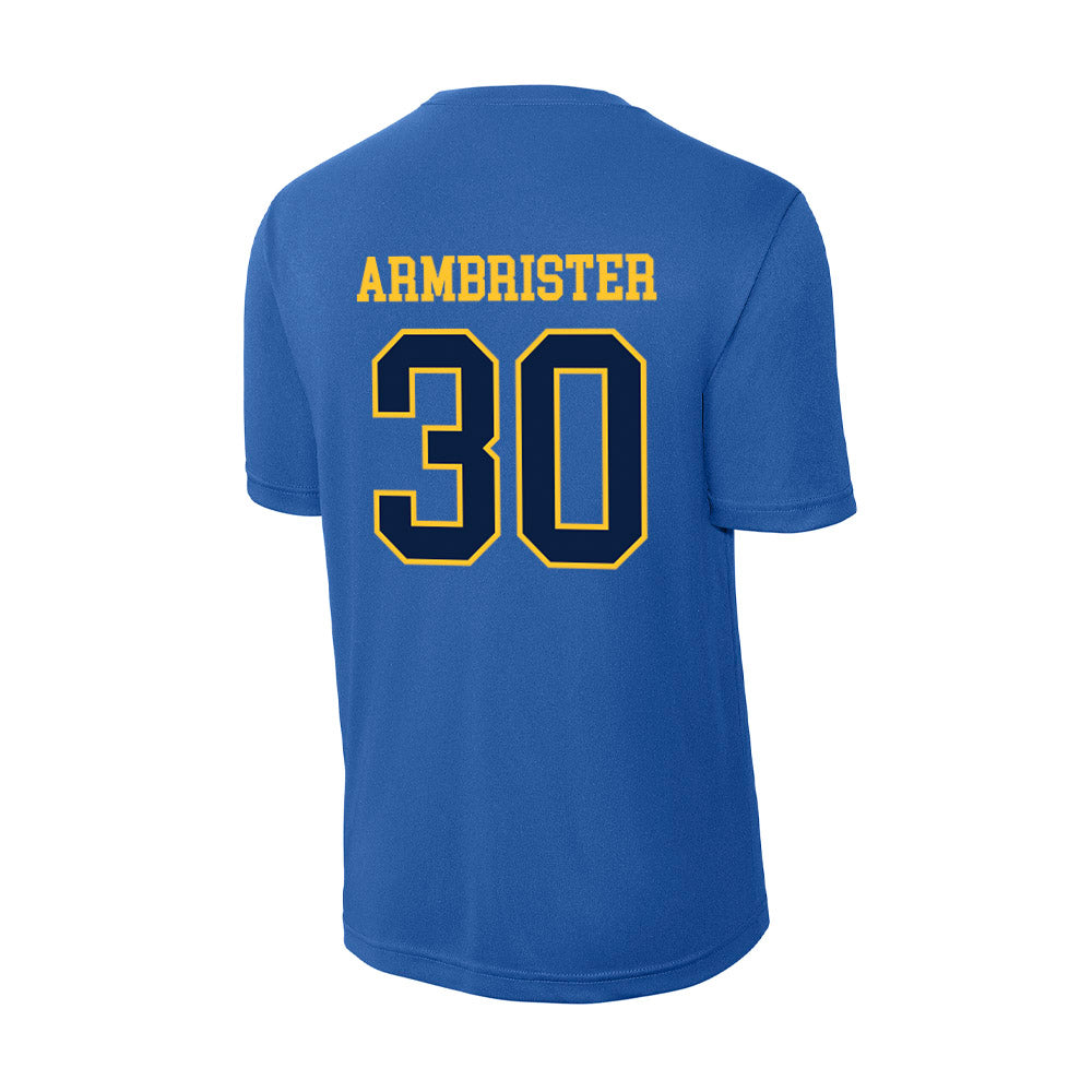 East Tennessee State - NCAA Football : Drew Armbrister - Activewear T-Shirt-1