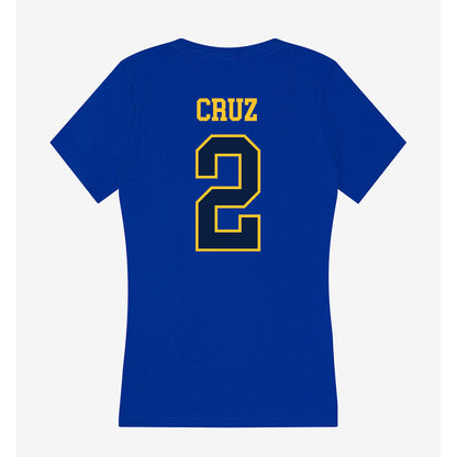 East Tennessee State - NCAA Men's Soccer : Henrique Cruz - Women's V-Neck T-Shirt-1